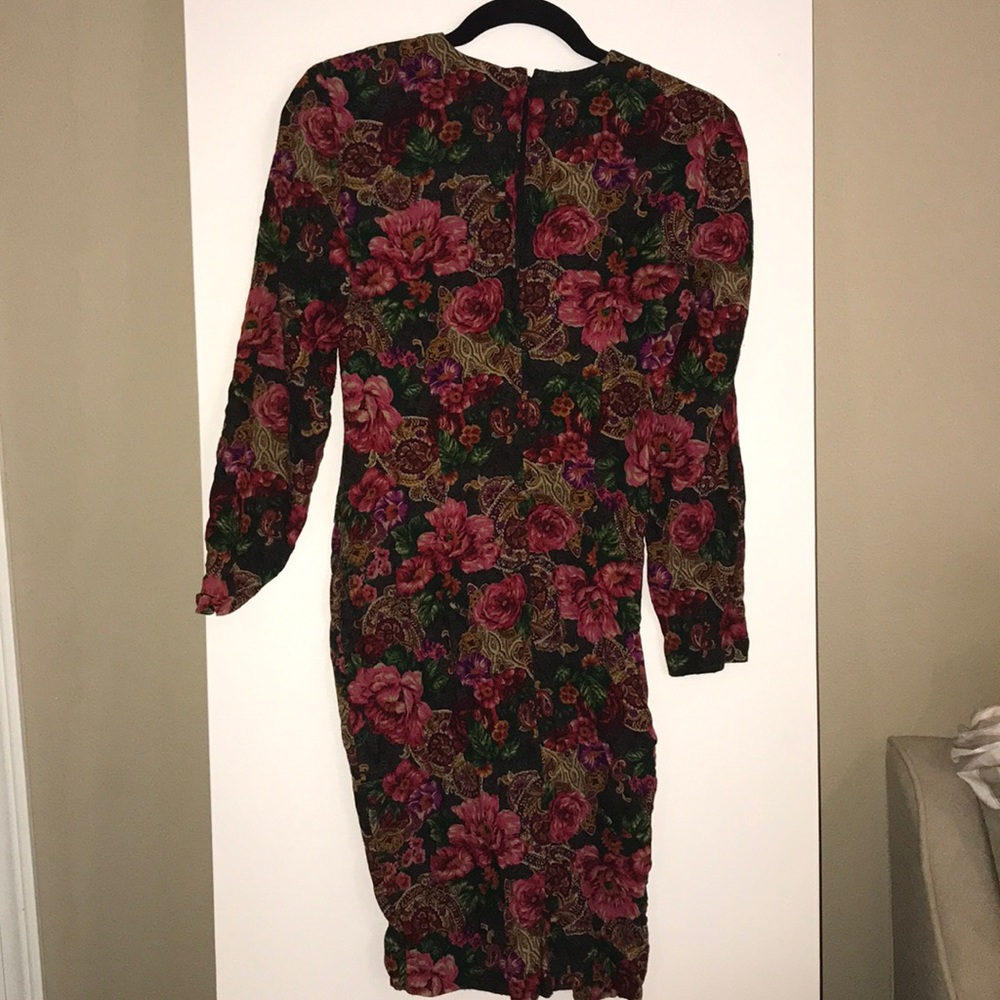 Vintage long sleeve dress - Picture 2 of 3
